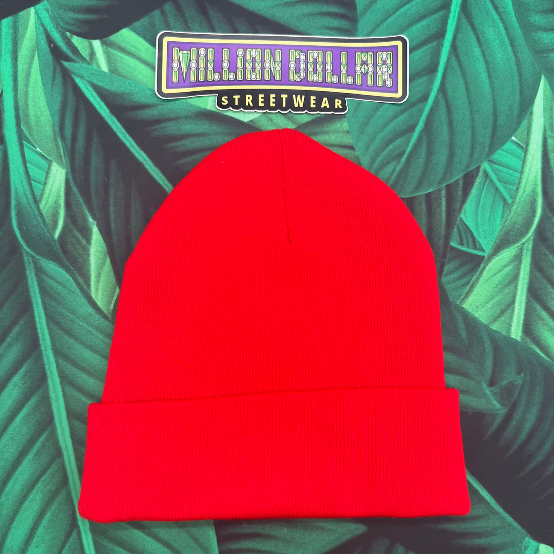 Chrome hearts logo beanie ‘red’