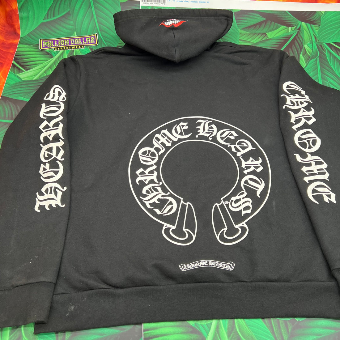 Chrome hearts matty boy horseshoe pullover hoodie- M