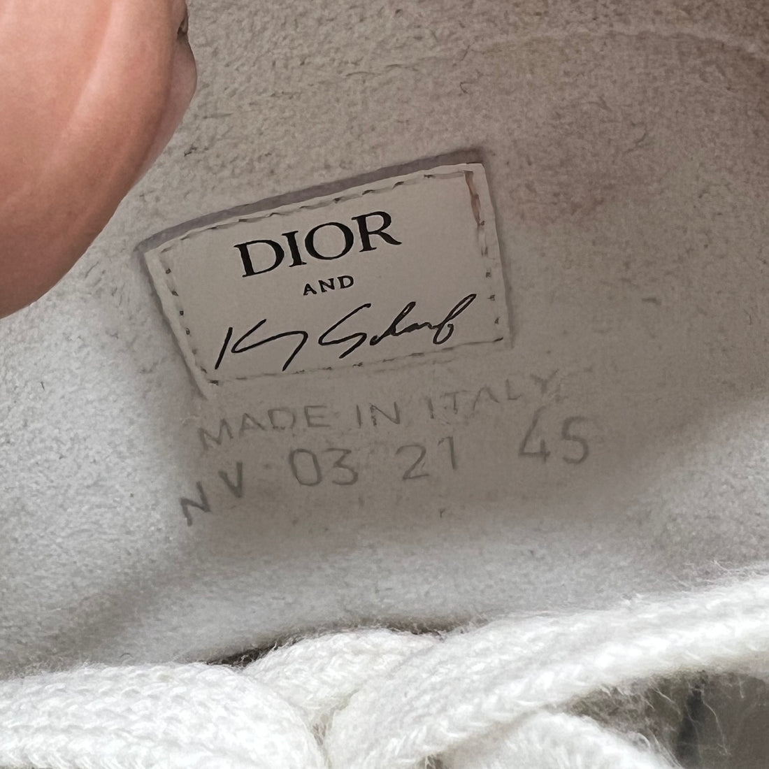Dior b23 high ‘printed motif oblique galaxy’- 12M/45EU