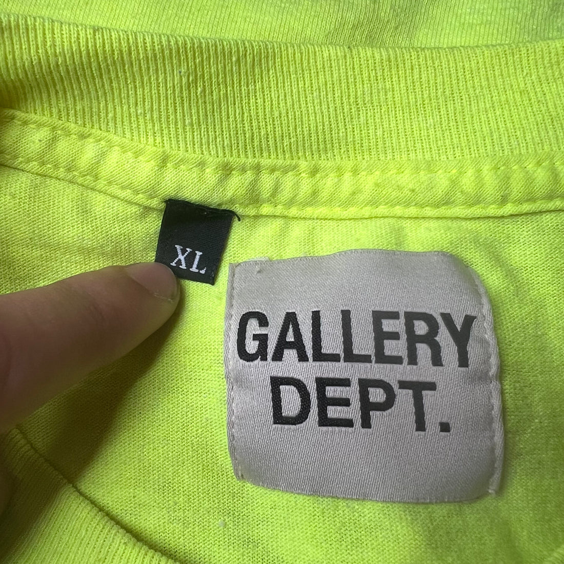 Gallery dept. construction L/S tee- XL
