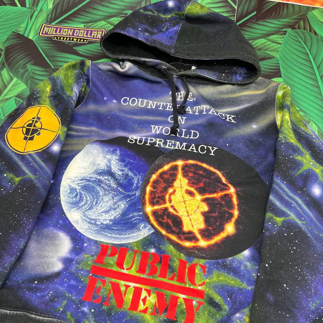 Supreme undercover public enemy discount hoodie