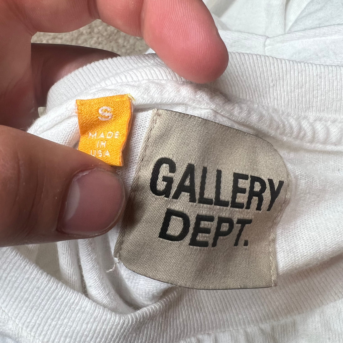 Gallery dept souvenir L/S tee- S
