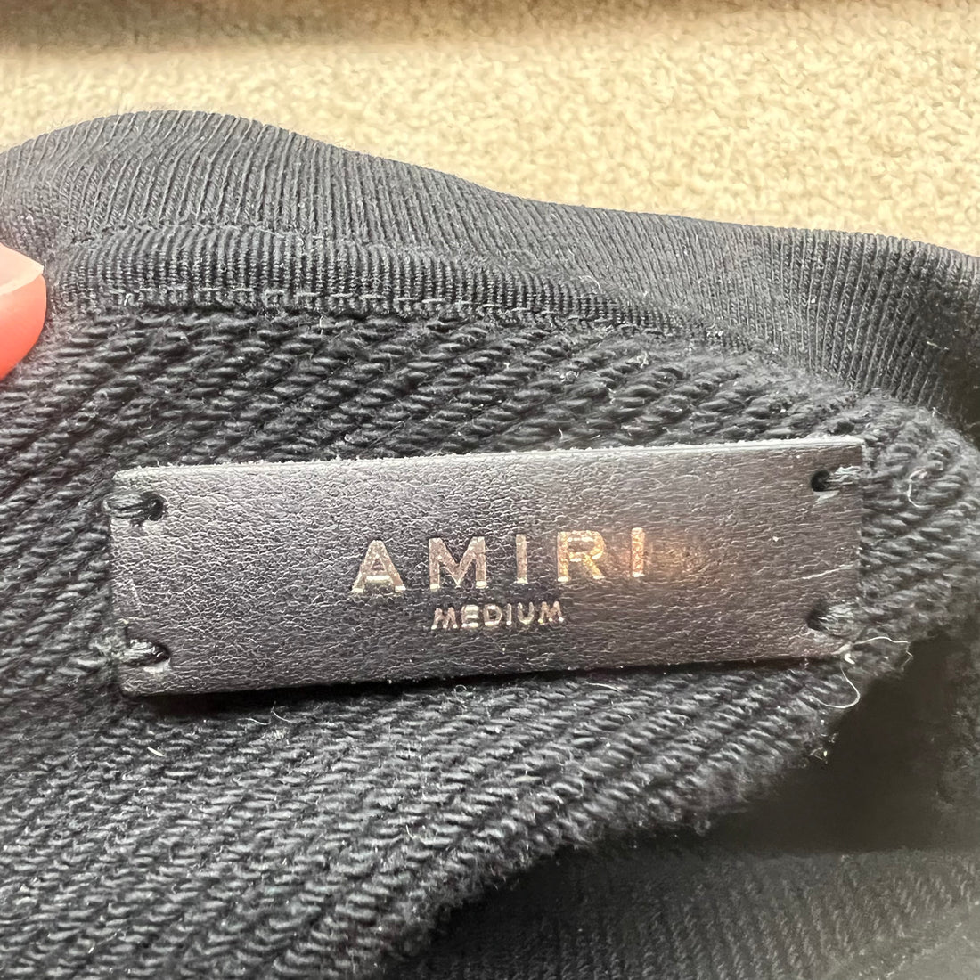 Amiri painted city sweater- M