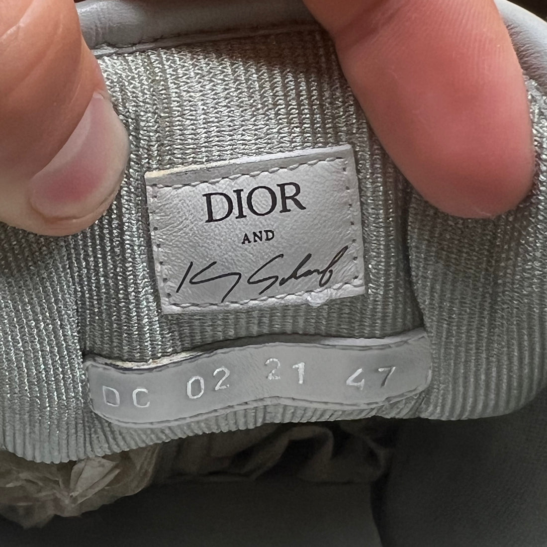 Dior b27 low sneaker Kenny scharf ‘printed motif galaxy’- 14M/47EU