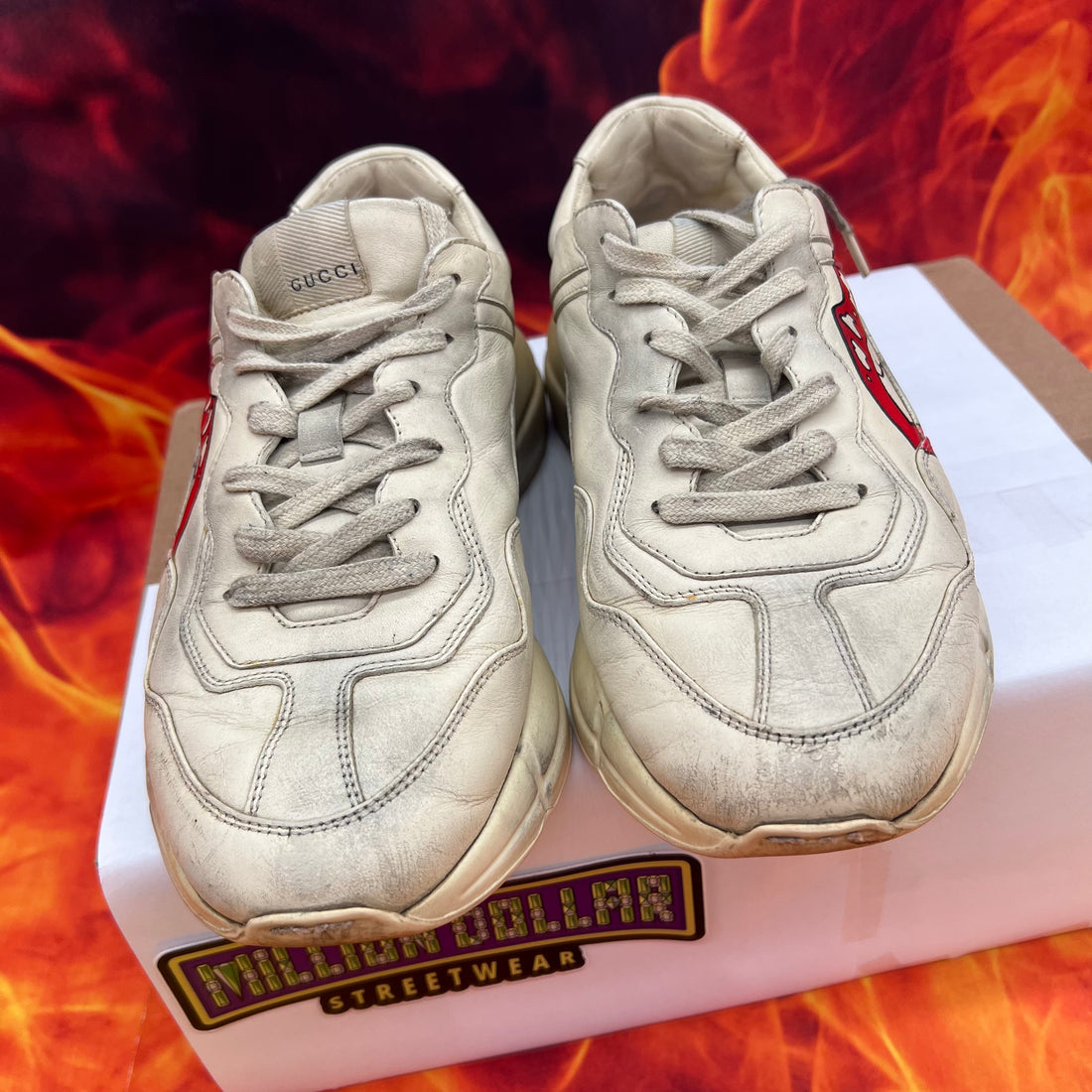 Gucci rhyton ‘mouth’ sneaker- 7M/40EU