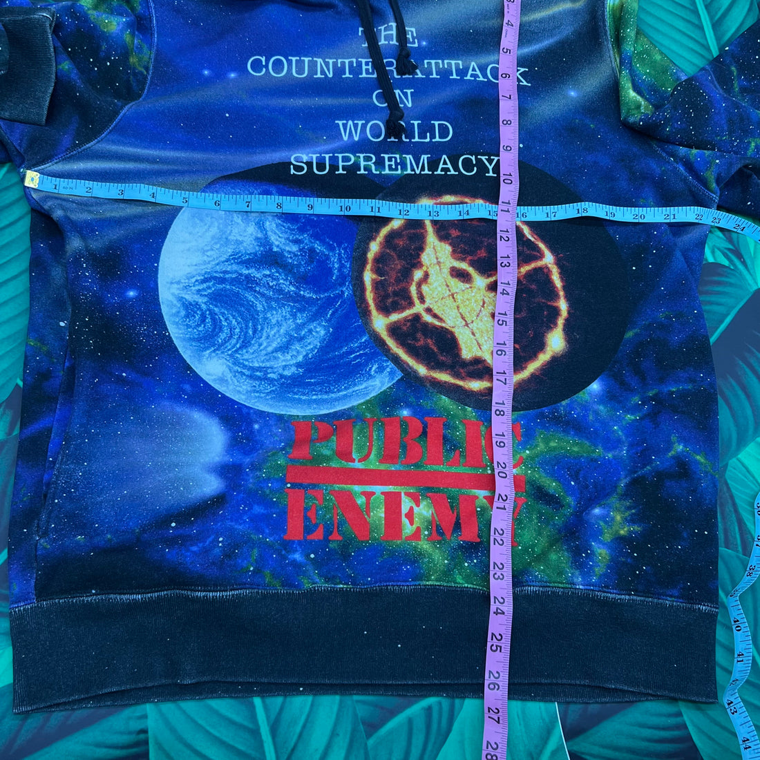 Supreme undercover public enemy hoodie- L