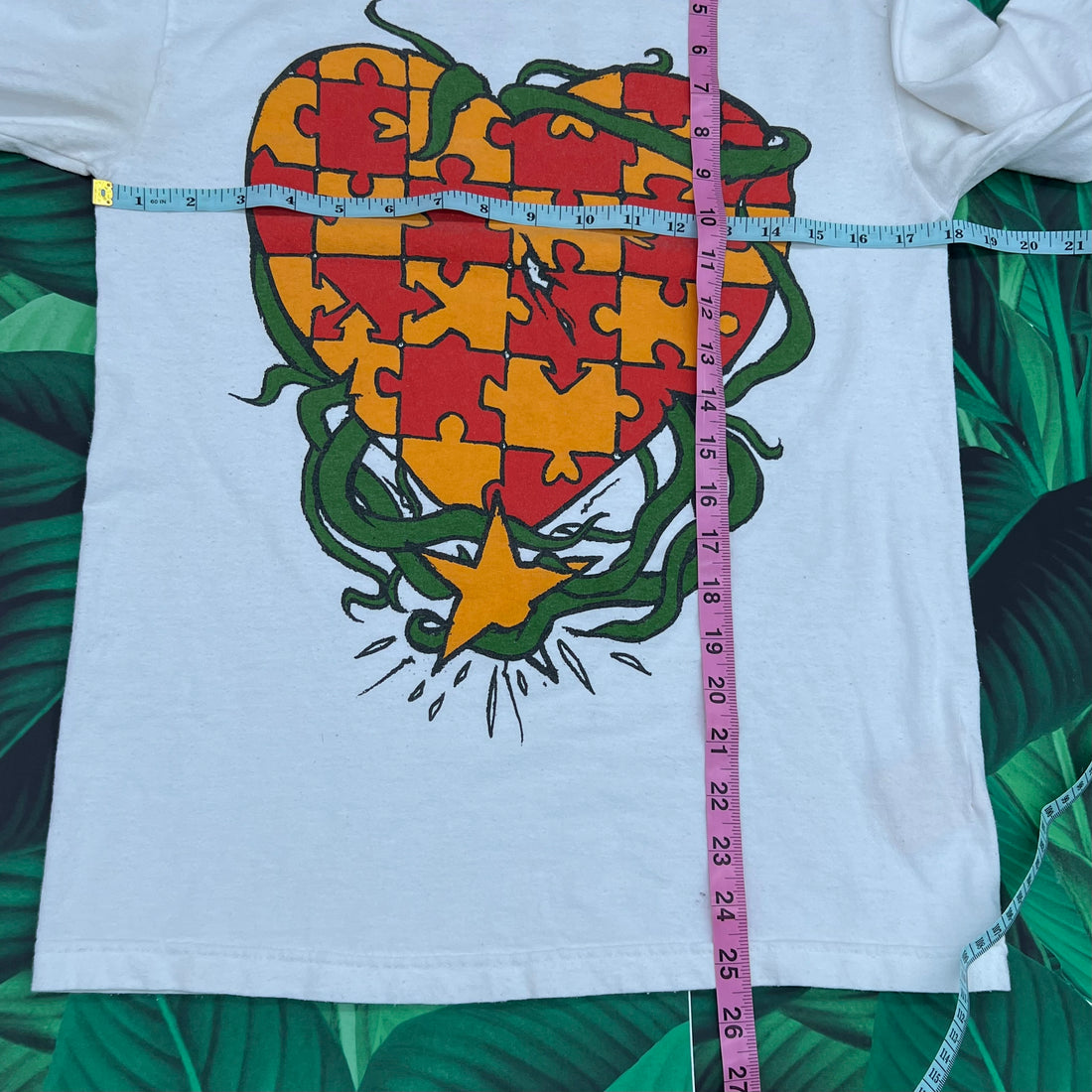 Gallery dept. heart puzzle L/S tee- XS – Million Dollar Streetwear