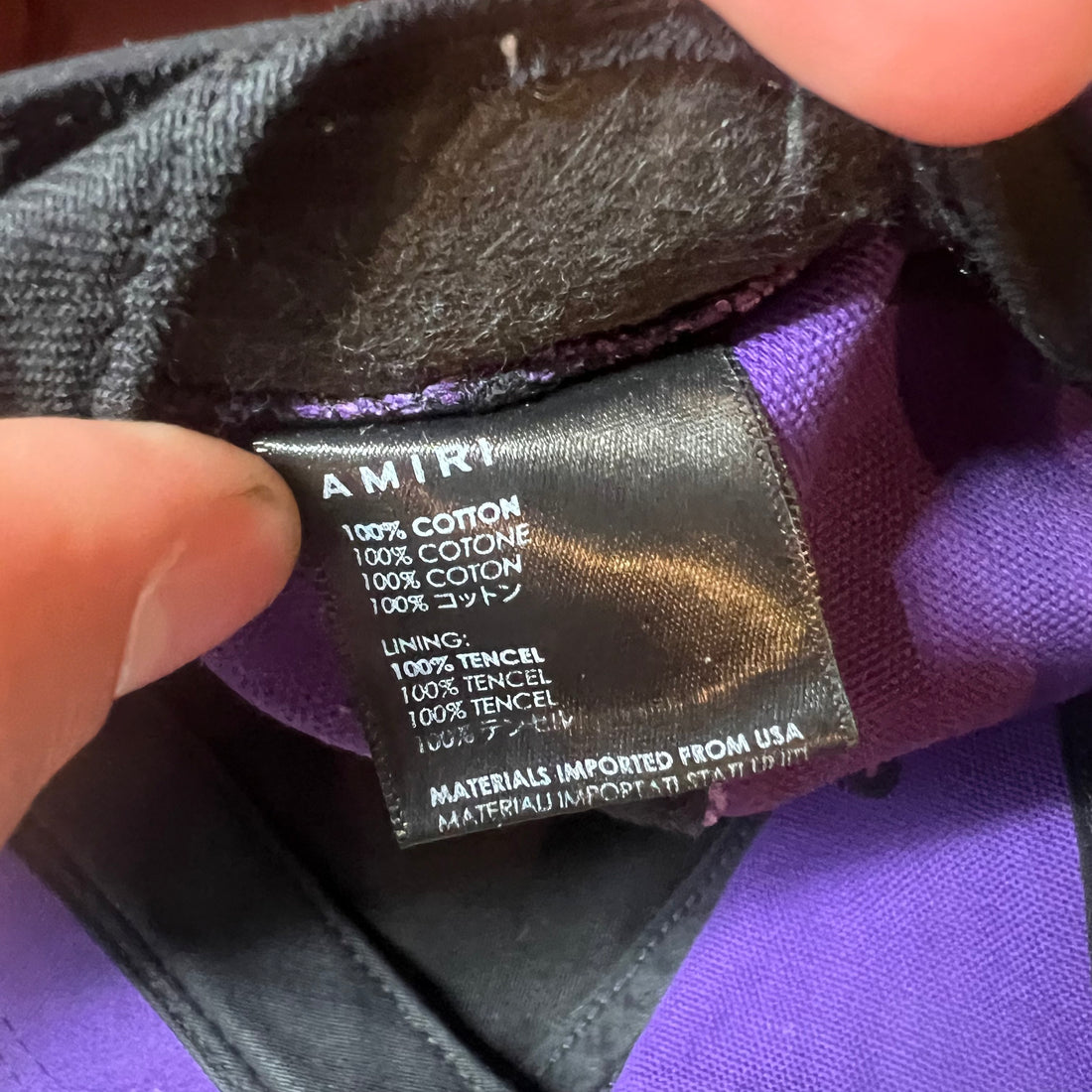 Amiri core logo hat