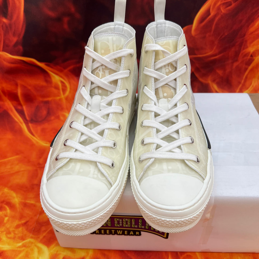 Dior b23 high oblique ‘white’- 9M/42EU