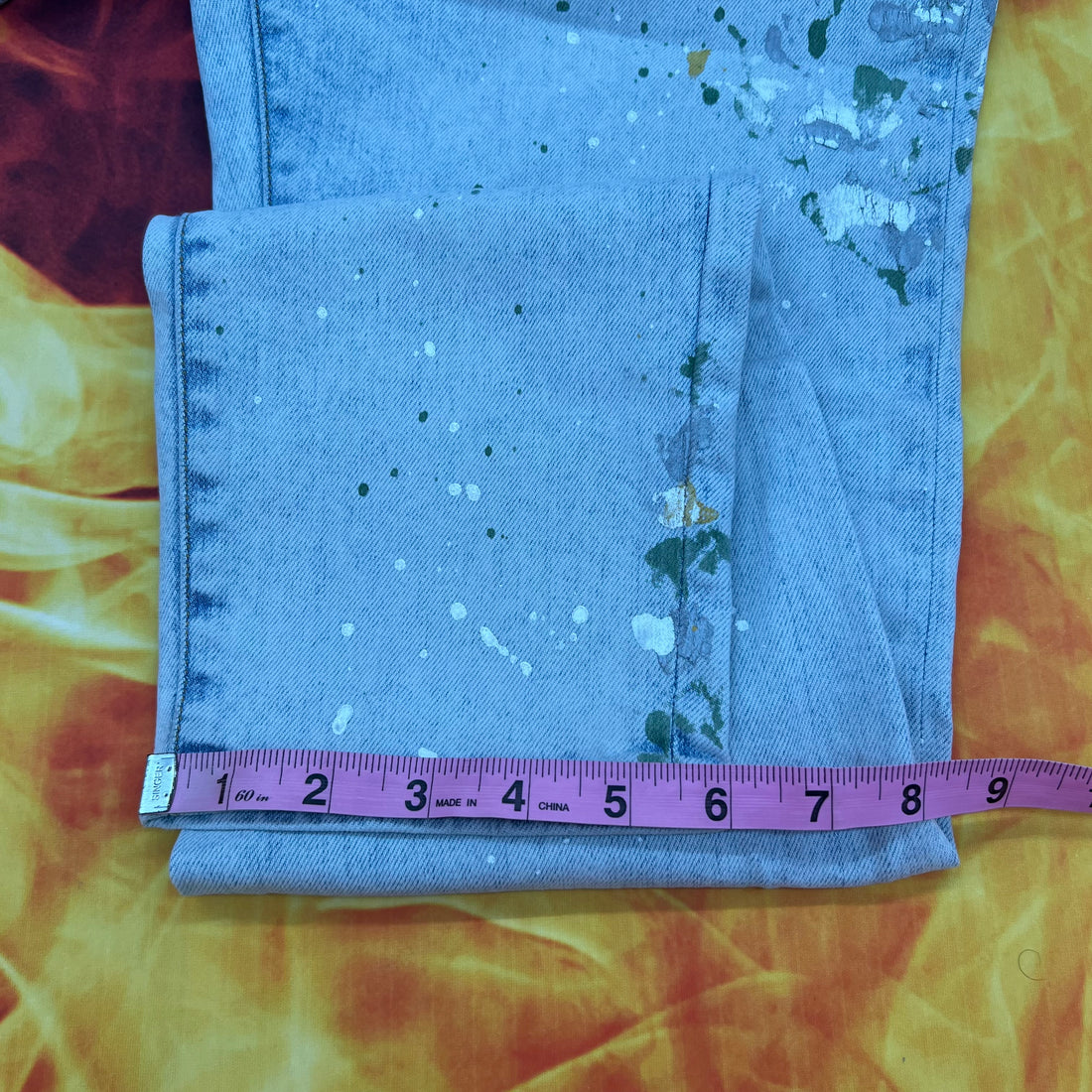 Amiri paint splatter jean- 34