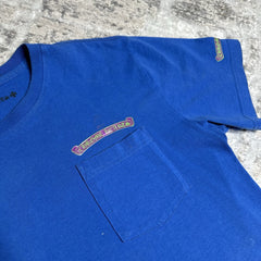Chrome Hearts Scroll Logo Short Sleeve Pocket Tee 