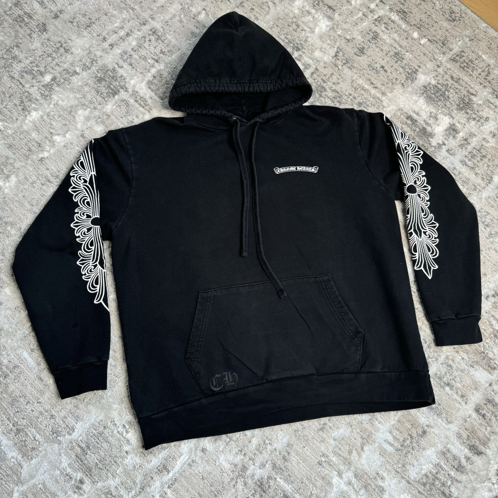 Chrome Hearts Dagger Eye Chart Pullover Hoodie 