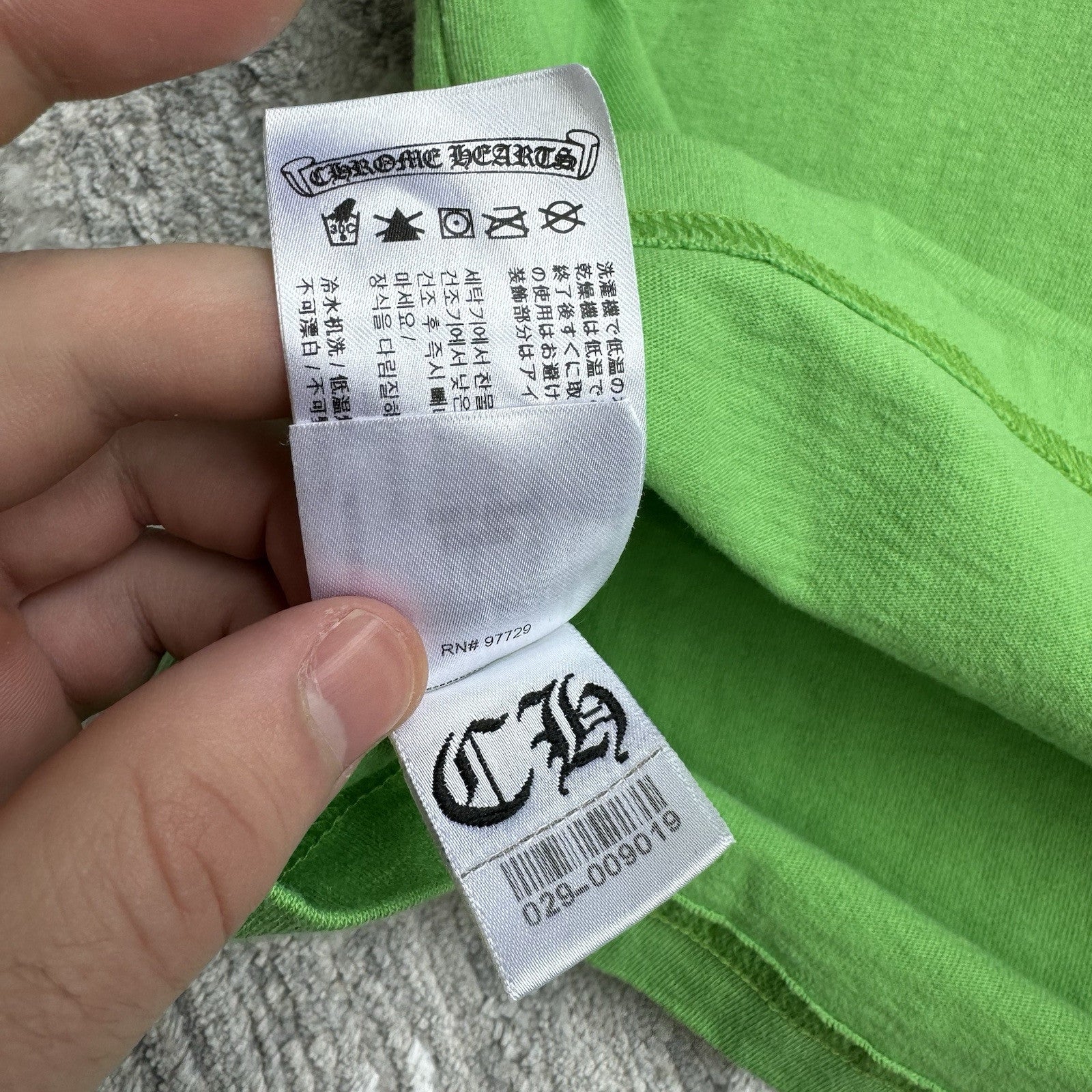 Chrome Hearts Matty Boy Sex Records Pocket Short Sleeve Tee 