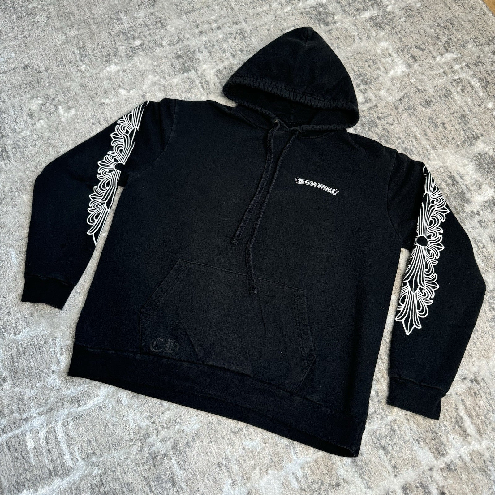 Chrome Hearts Dagger Eye Chart Pullover Hoodie 