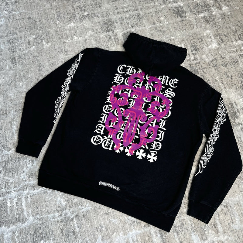 Chrome Hearts Dagger Eye Chart Pullover Hoodie 