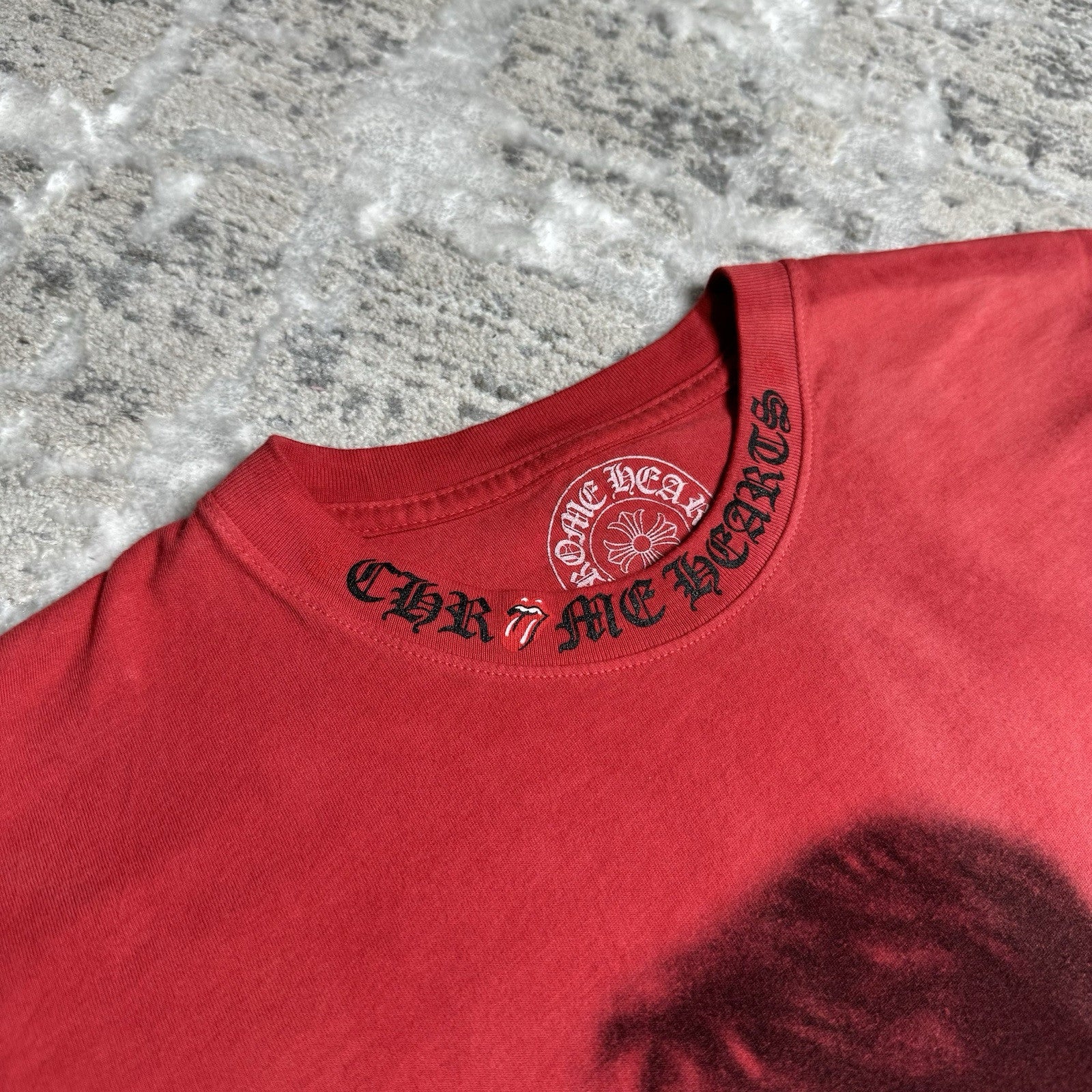Chrome Hearts Rolling Stones Richard Stark ‘exile In Stones’ Short Sleeve Tee