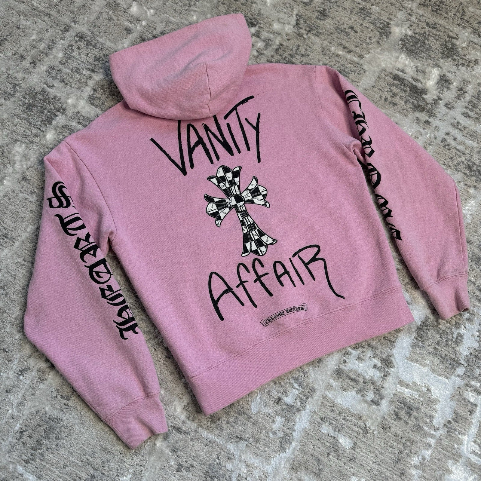 Chrome Hearts Matty Boy Vanity Affair Cross Pullover Hoodie 