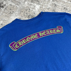 Chrome Hearts Scroll Logo Short Sleeve Pocket Tee 