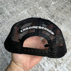Chrome Hearts King Taco Triple Cross Trucker Hat ‘white’ 