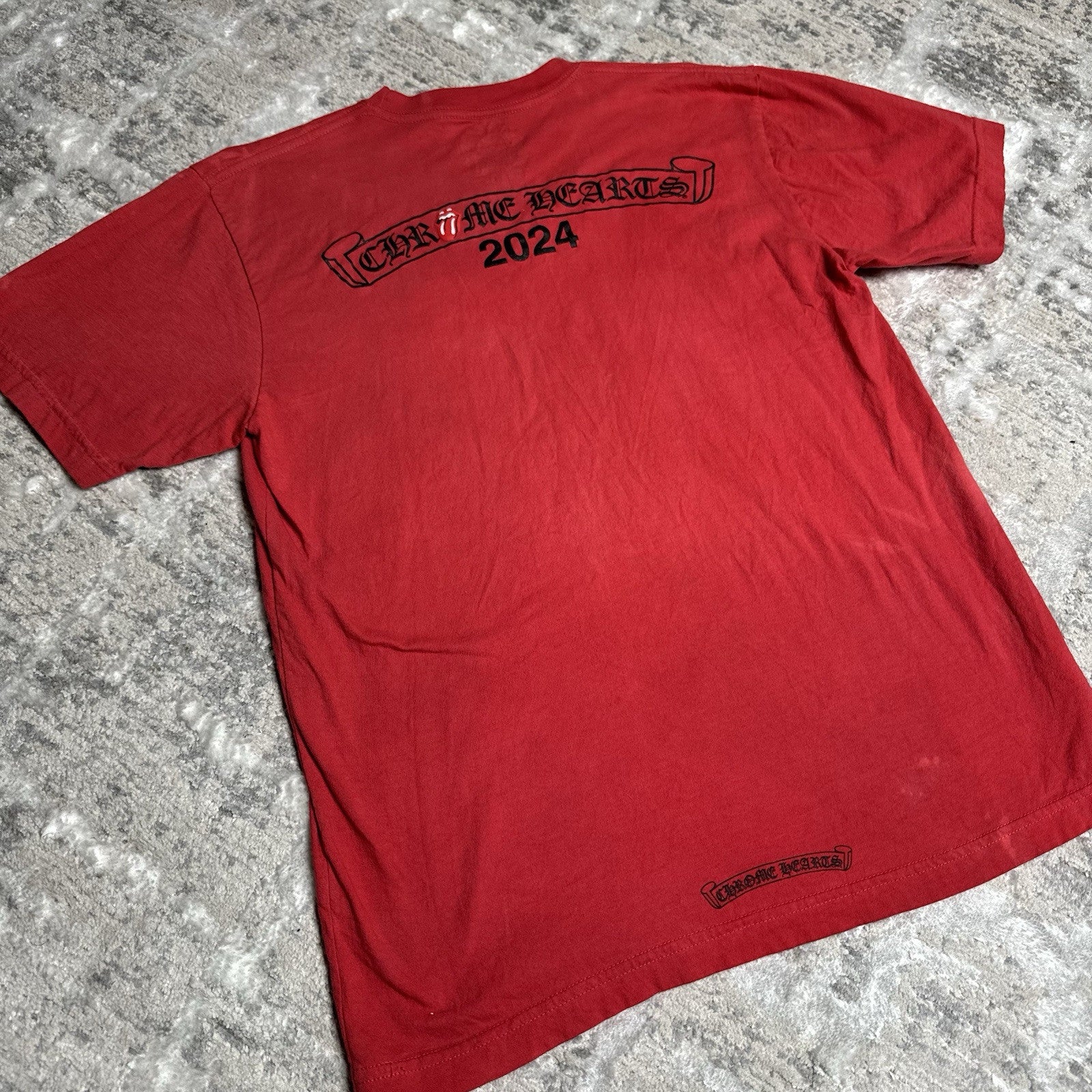 Chrome Hearts Rolling Stones Richard Stark ‘exile In Stones’ Short Sleeve Tee