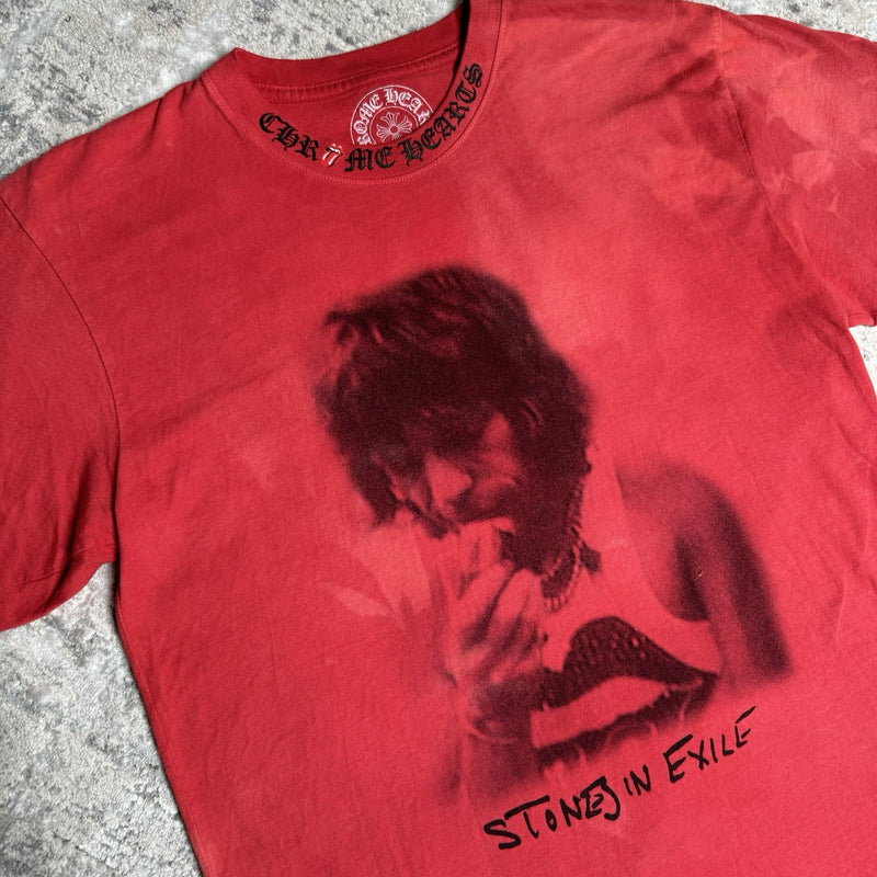 Chrome Hearts Rolling Stones Richard Stark ‘exile In Stones’ Short Sleeve Tee