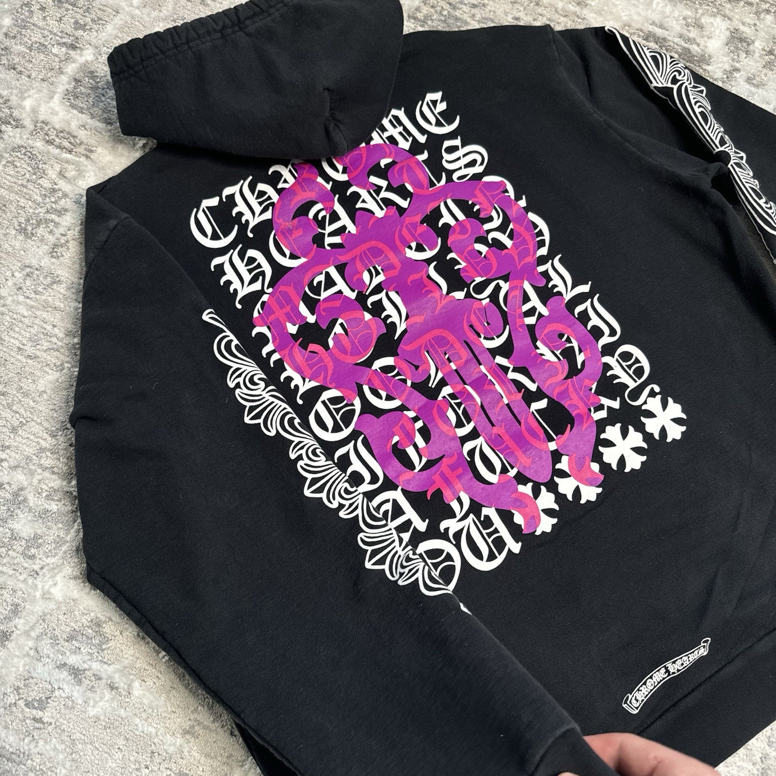 Chrome Hearts Dagger Eye Chart Pullover Hoodie 