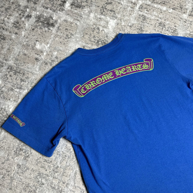Chrome Hearts Scroll Logo Short Sleeve Pocket Tee 
