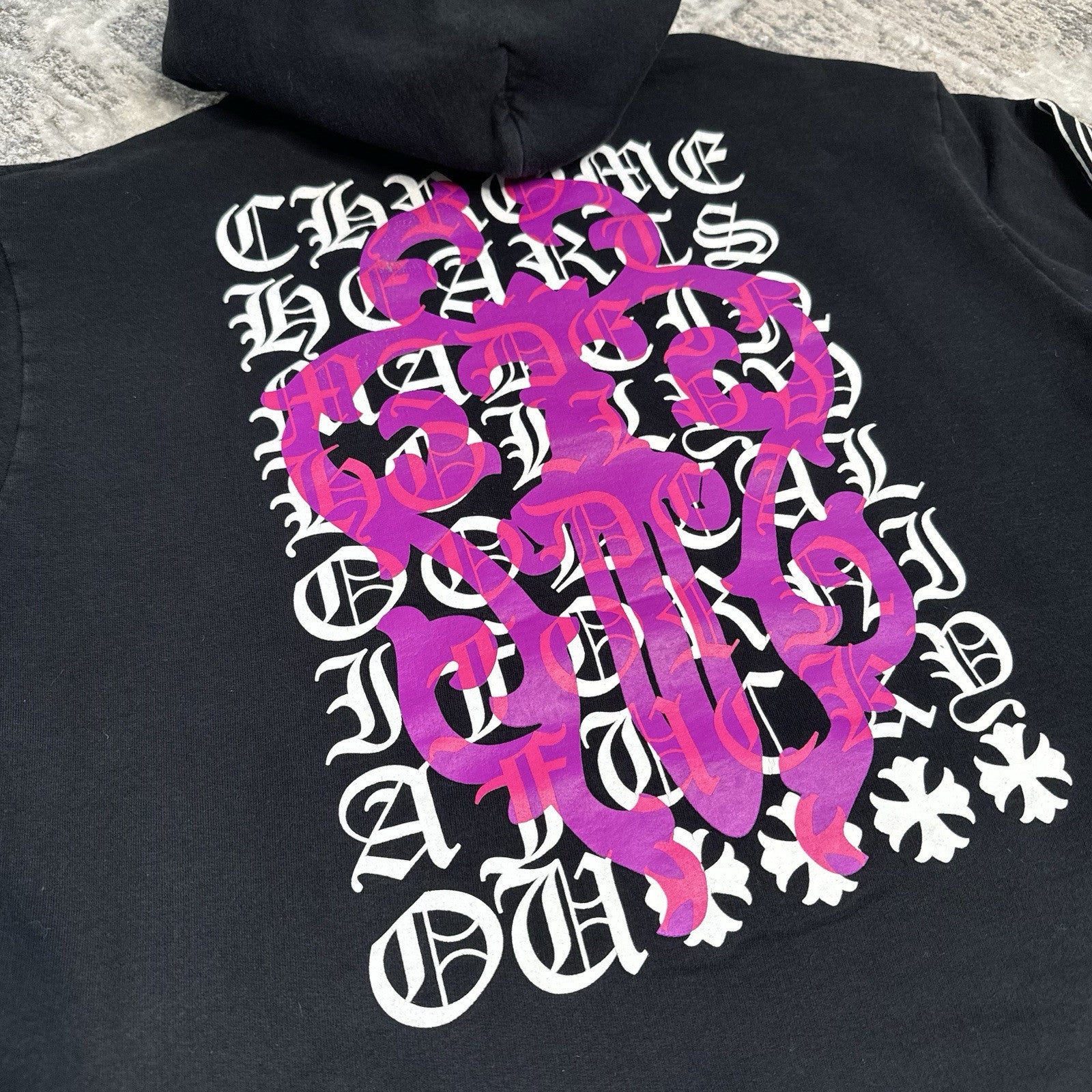 Chrome Hearts Dagger Eye Chart Pullover Hoodie 