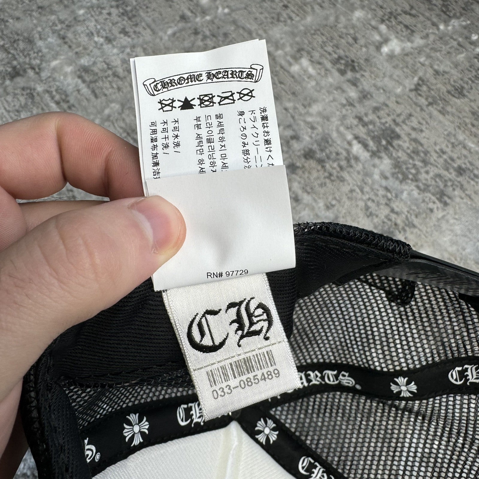 Chrome Hearts King Taco Triple Cross Trucker Hat ‘white’ 