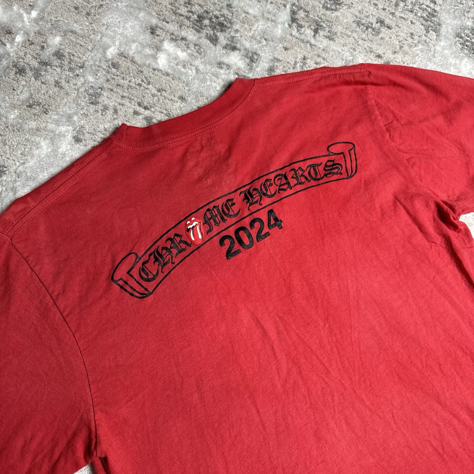 Chrome Hearts Rolling Stones Richard Stark ‘exile In Stones’ Short Sleeve Tee
