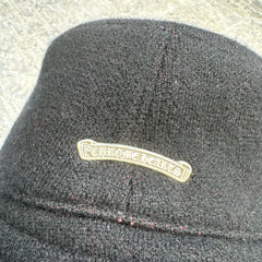 Chrome Hearts CH Cashemere Bucket Hat ‘navy’ 