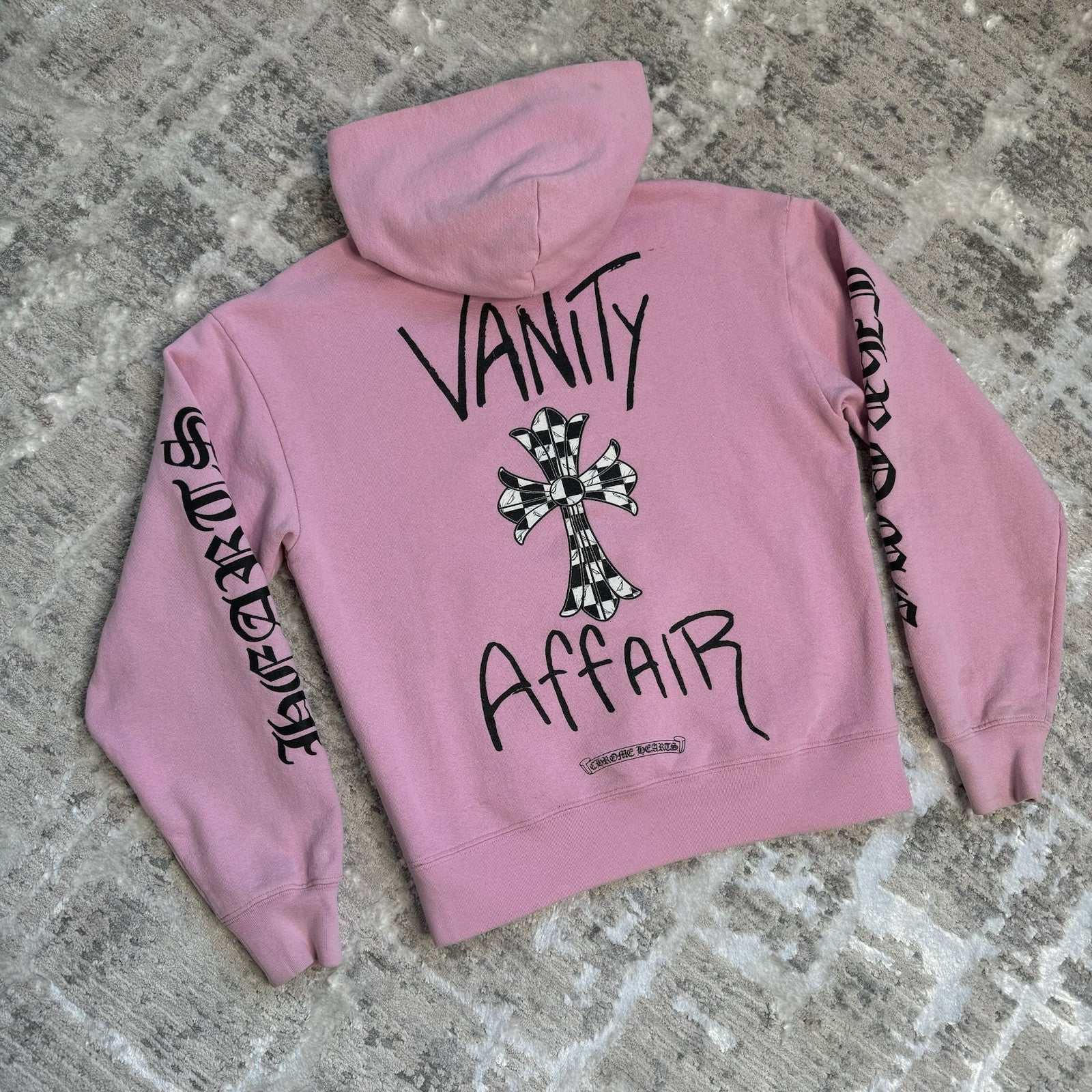 Chrome Hearts Matty Boy Vanity Affair Cross Pullover Hoodie 