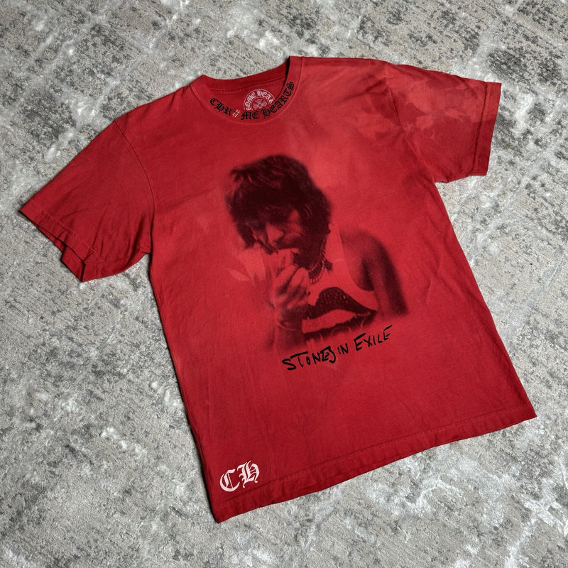 Chrome Hearts Rolling Stones Richard Stark ‘exile In Stones’ Short Sleeve Tee