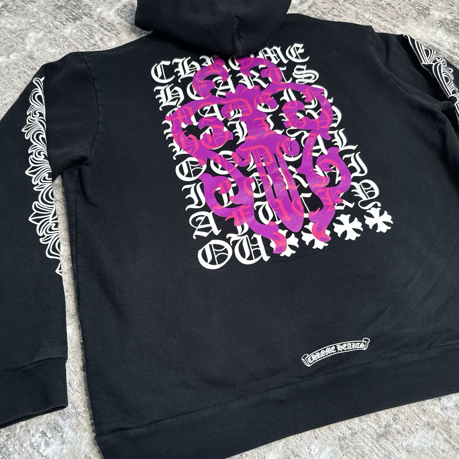 Chrome Hearts Dagger Eye Chart Pullover Hoodie 