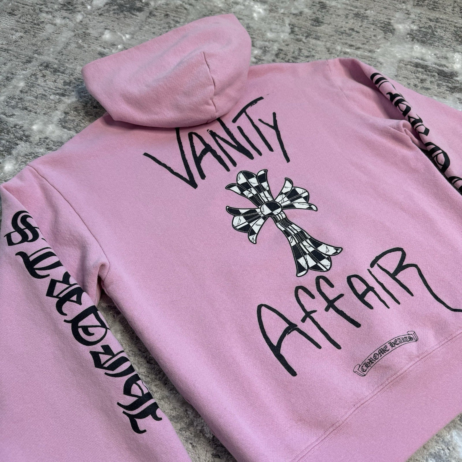 Chrome Hearts Matty Boy Vanity Affair Cross Pullover Hoodie 