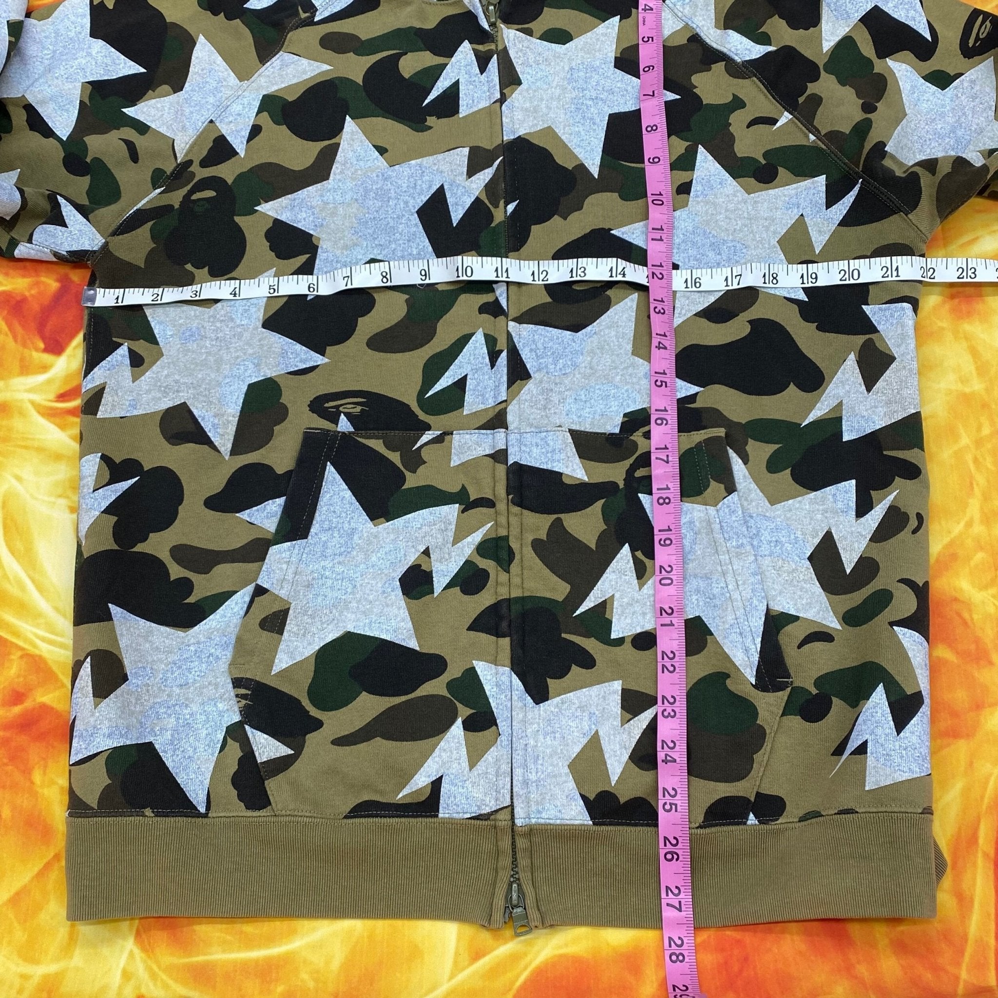 Bapesta Zip Hoodie Bape Star Hoodie Million Dollar Streetwear