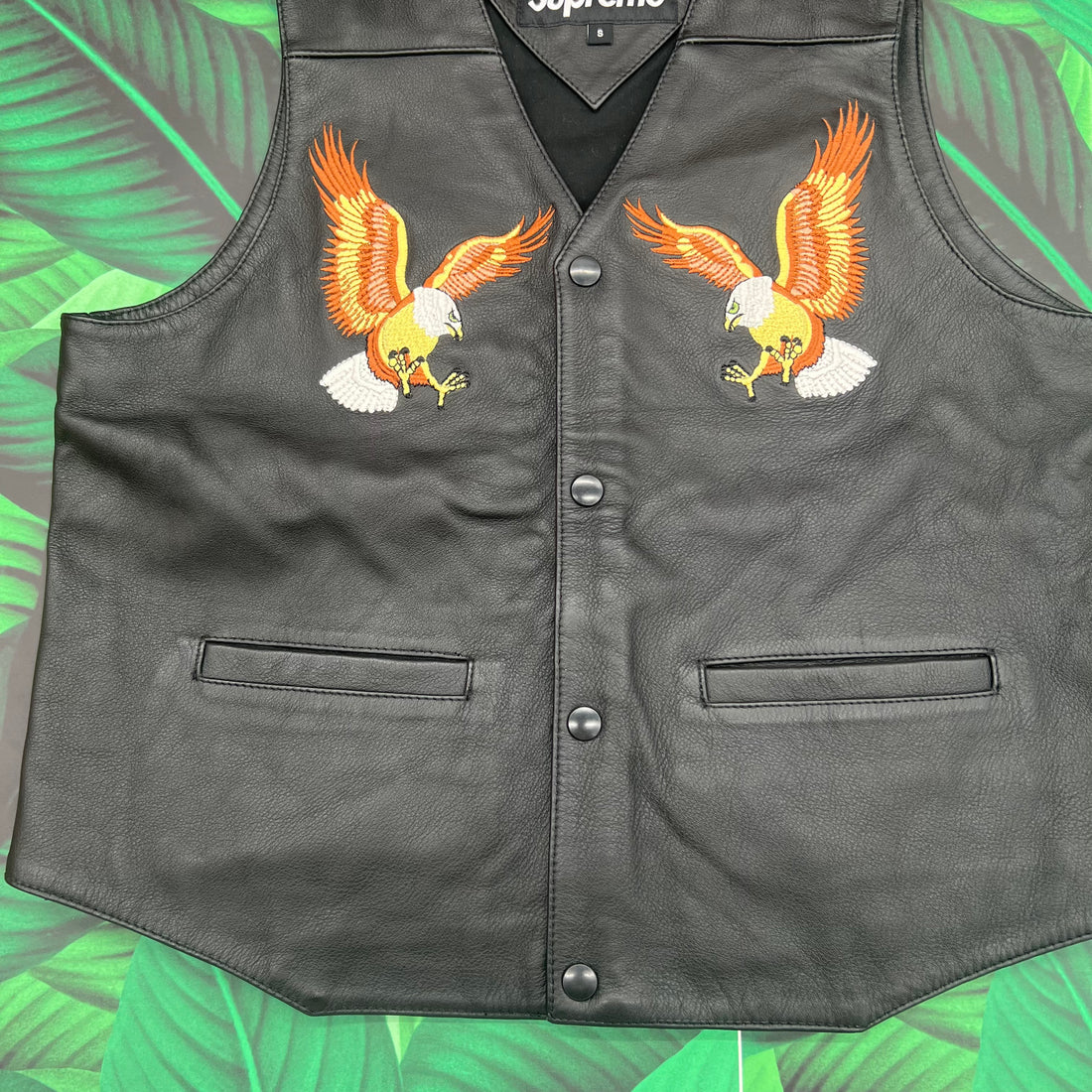 Supreme Eagle leather vest S レザーベスト | www.150.illinois.edu