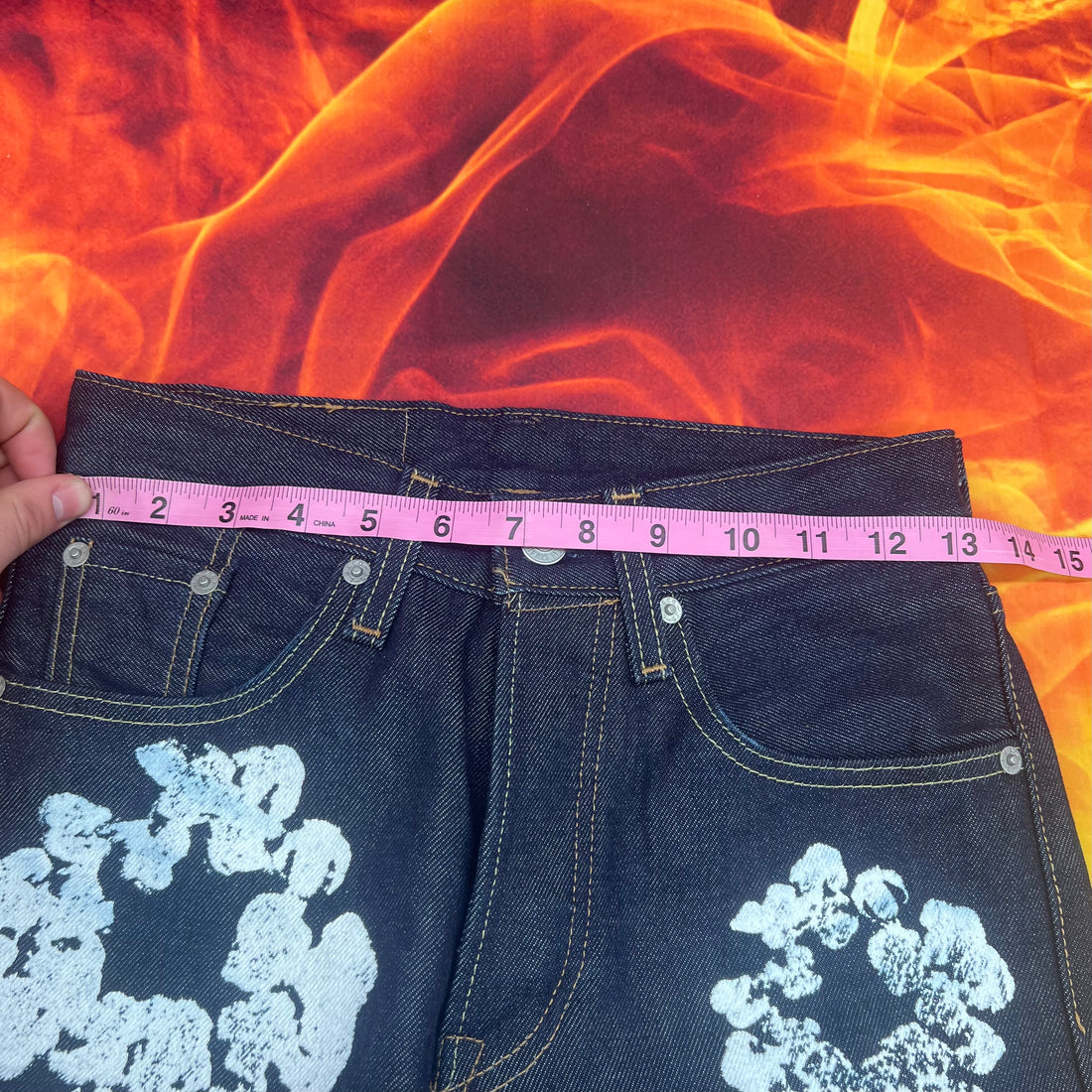 Denim tears x Levi’s cotton wreath jean- 26x30