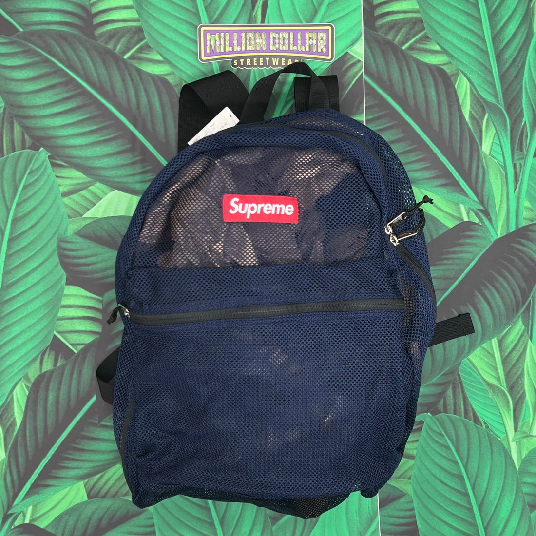 3個セット・送料無料 Supreme Mesh Backpack Black - crumiller.com