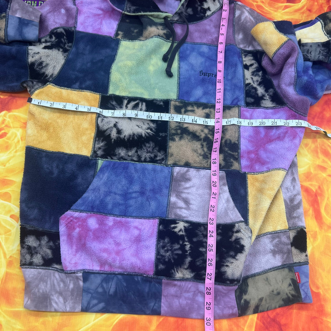 Supreme patchwork tie sales dye