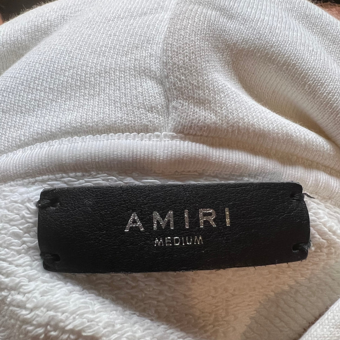 Amiri flame logo hoodie- M