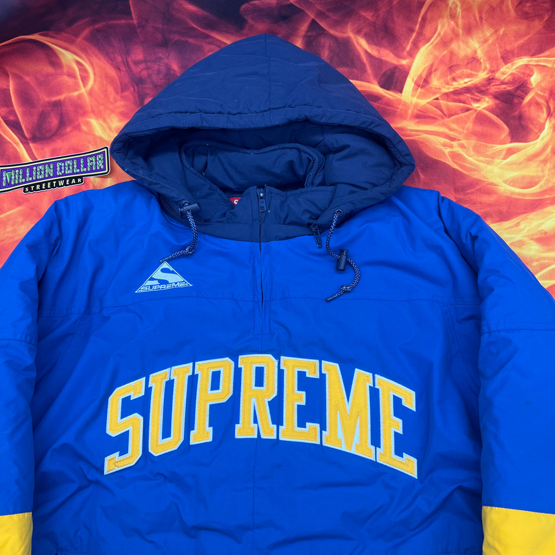 Supreme puffy hockey pullover- M – Million Dollar Streetwear