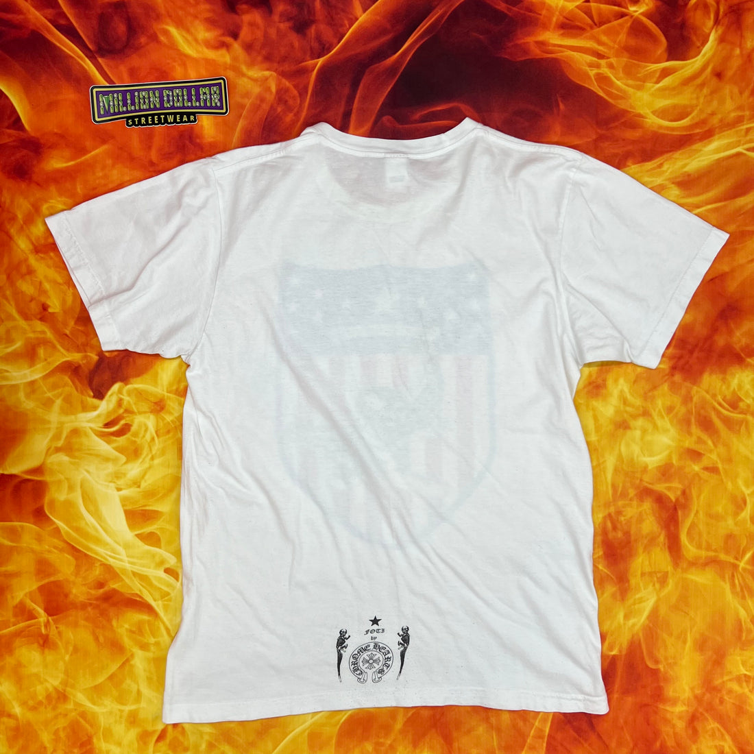 Chrome hearts USA flag tee- M