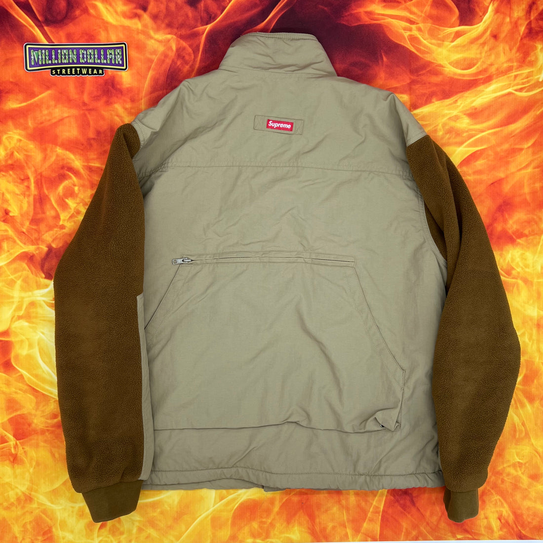 Supreme upland fleece jacket- M