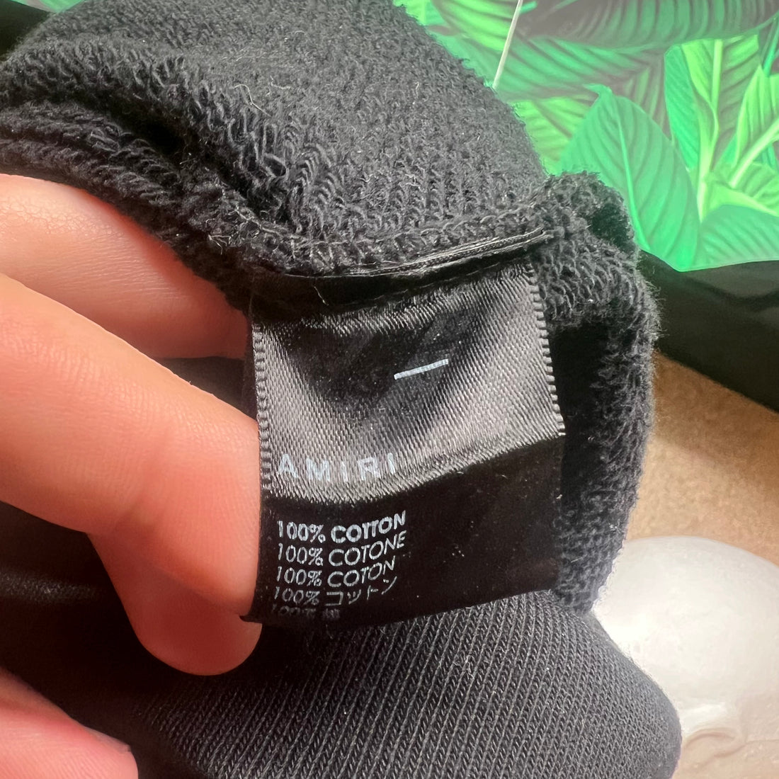 Amiri core logo hoodie- XS