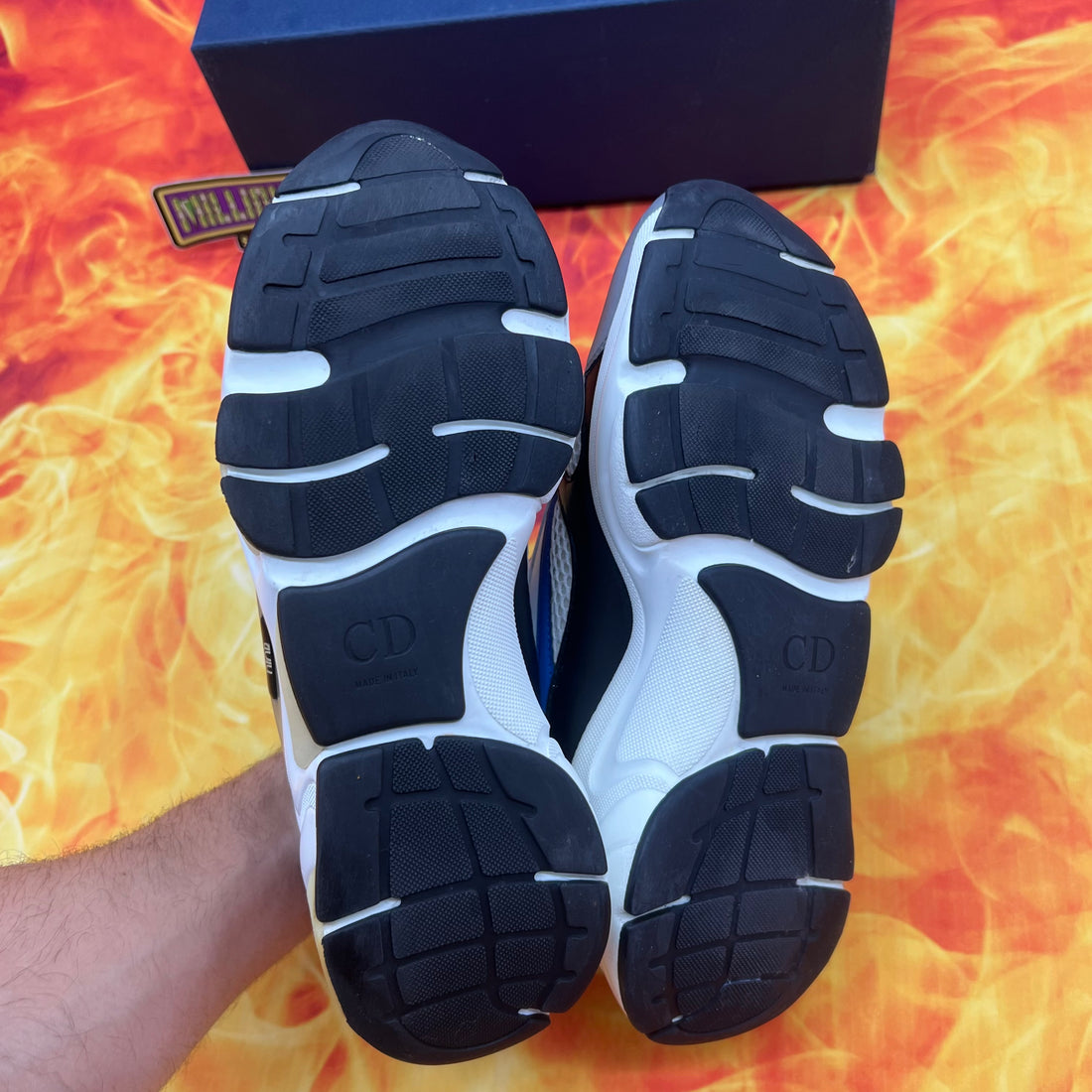 Dior b22 sneaker white blue grey- 8M/41EU