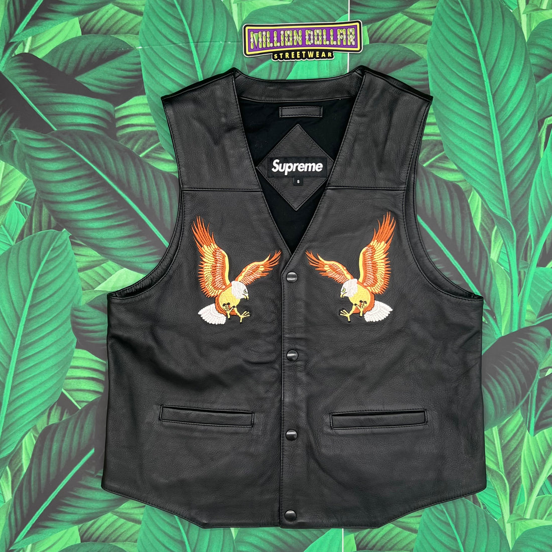 Supreme biker vest Clearance