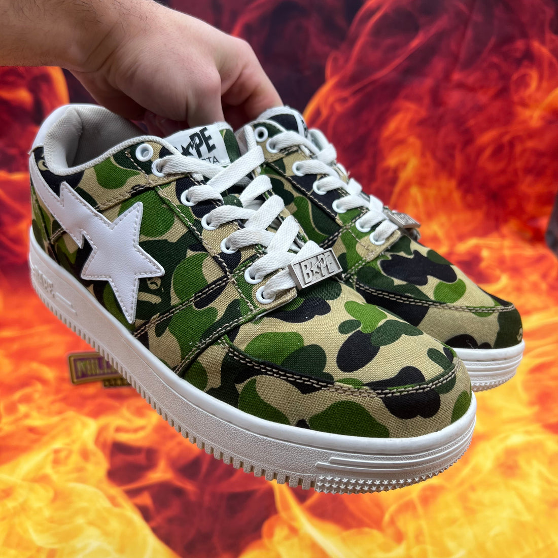 Bapesta low abc camo- 10M – Million Dollar Streetwear