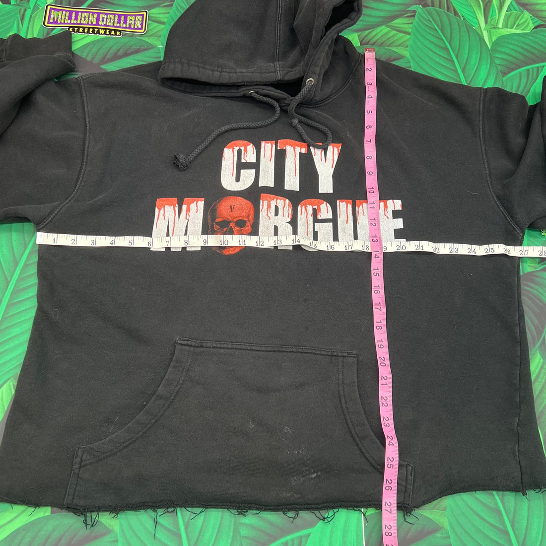 Vlone city morgue dogs hoodie- XL
