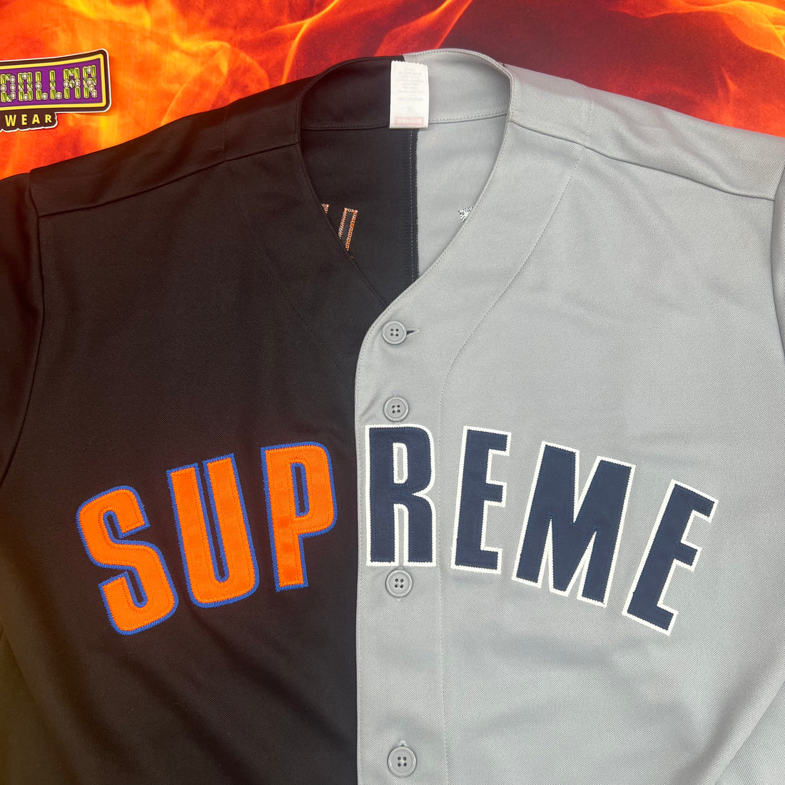 Supreme don't hate baseball jersey- S – Million Dollar Streetwear